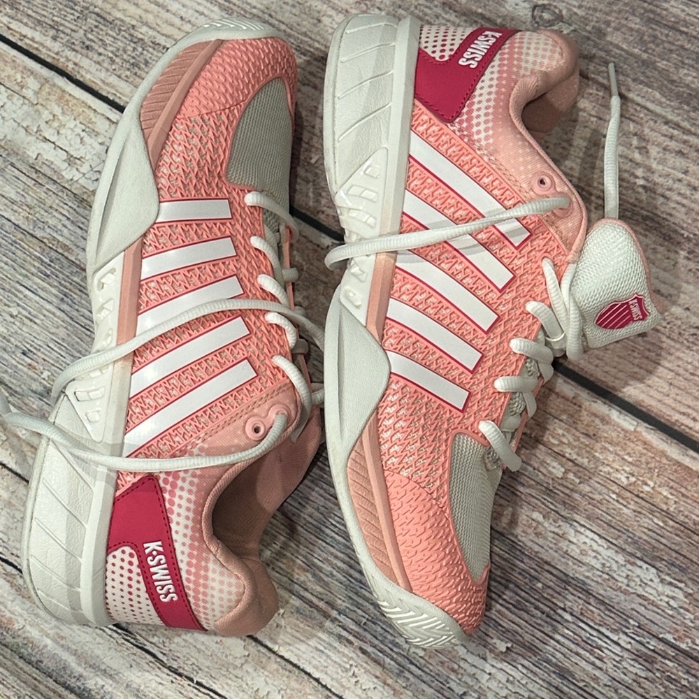 Women's K-Swiss Sz 9 Express Light Pickleball Shoes Raspberry Sorbet • NEW! - Picture 7 of 9